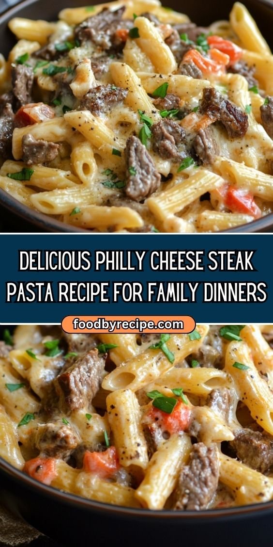 Delicious Philly Cheese Steak Pasta Recipe for Family Dinners