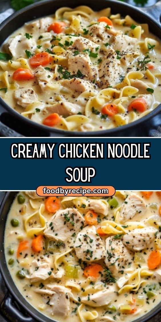 Creamy Chicken Noodle Soup