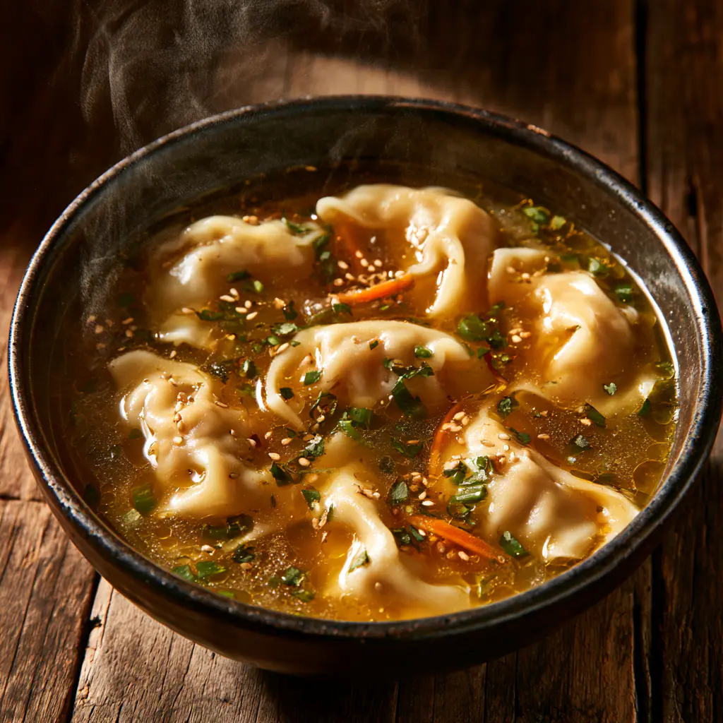 Easy Potsticker Soup | Cozy Weeknight Dumpling Soup Idea