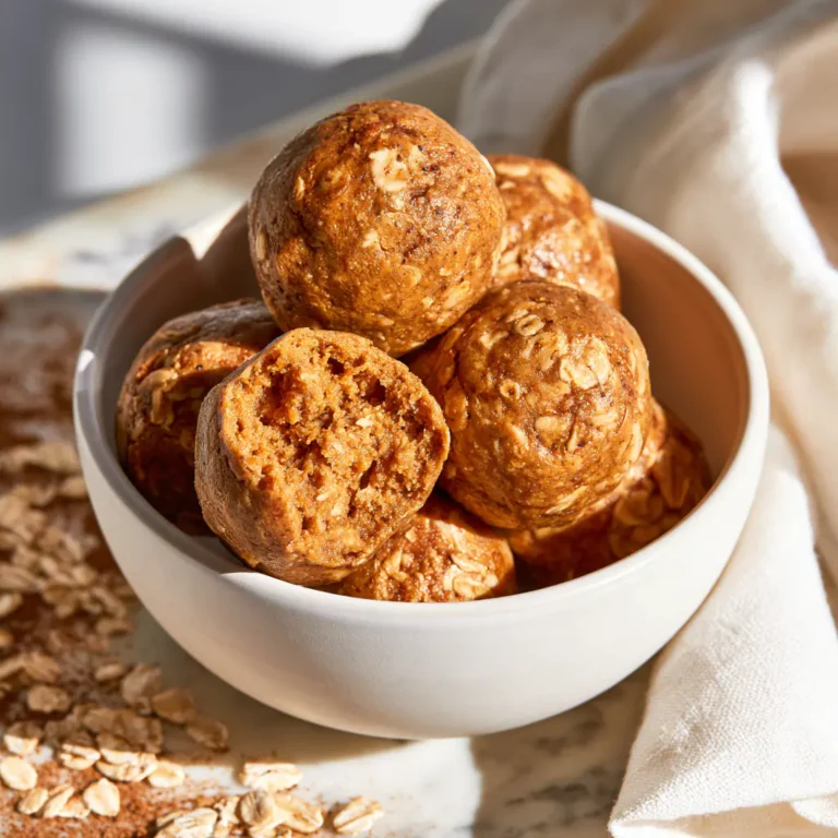 Easy Pumpkin Protein Balls | High Protein Snack Recipe