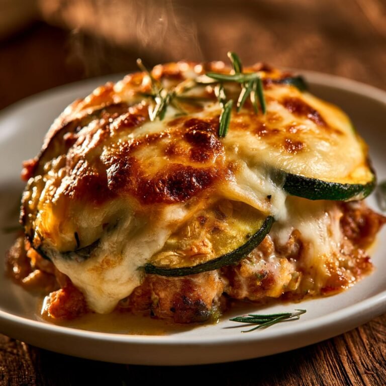 Healthy Ground Turkey Zucchini Bake | High Protein Family Dinner